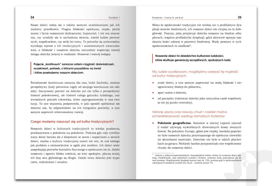 Noszenie dzieci / Wydawnictwo Natuli