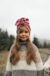 Turban Velvet Dusty Pink RÓŻNE ROZMIARY / Looks by LUKS