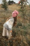 Turban Velvet Dusty Pink RÓŻNE ROZMIARY / Looks by LUKS