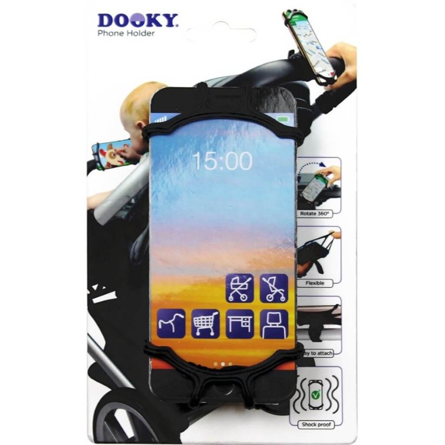 Uniwersalny uchwyt na telefon black / Dooky