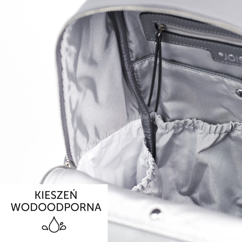 Plecak dla mamy MOON light gray / Joissy