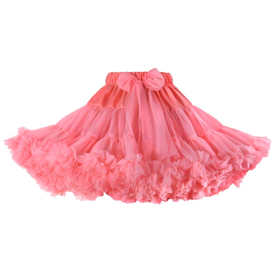 Spódnica Pettiskirt - grejpfrut RÓŻNE ROZMIARY / Manufaktura Falbanek