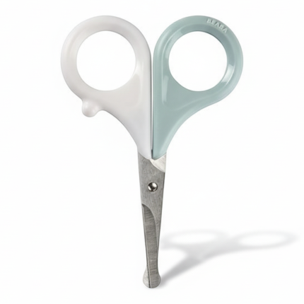 Nożyczki do paznokci w etui Green Blue / Beaba