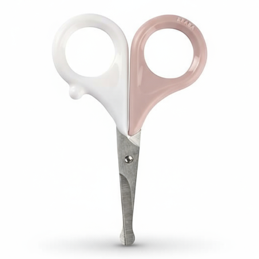 Nożyczki do paznokci w etui Old Pink / Beaba