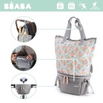 Torba dla mamy 2w1 Biarritz Heather grey / Beaba
