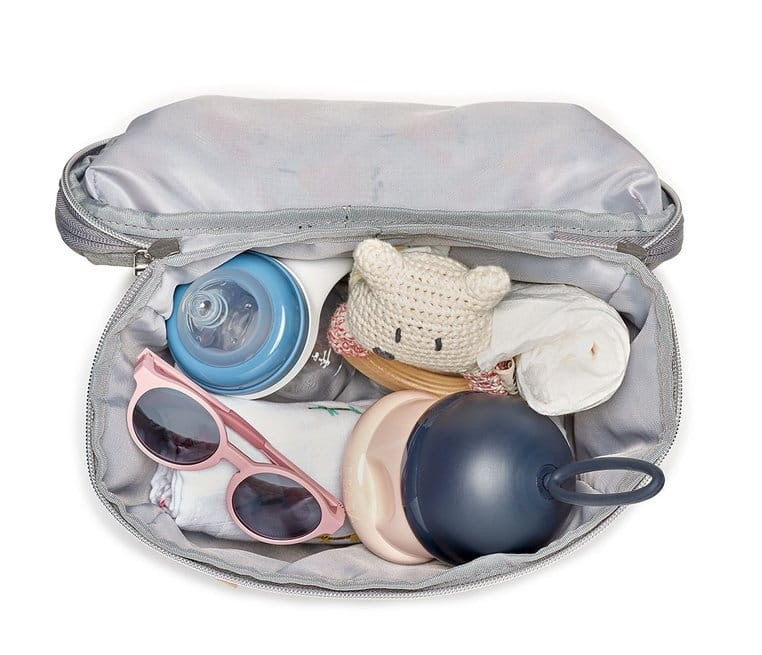 Torba dla mamy 2w1 Biarritz Heather grey / Beaba