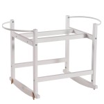 KOŁYSKA do kosza Mojżesza ROCKINGBABY - Biała / AhojBaby