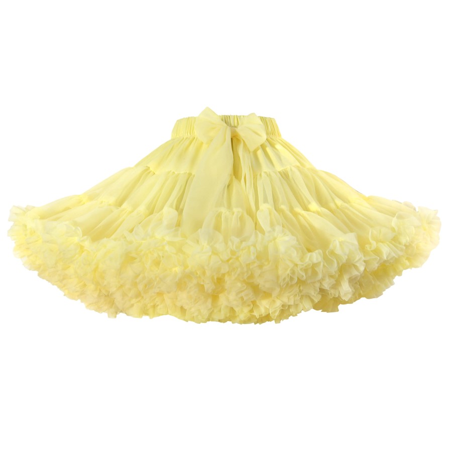 Spódnica Pettiskirt - banan RÓŻNE ROZMIARY / Manufaktura Falbanek