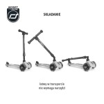 Highwaykick 3 LED Hulajnoga składana ze świecącymi kółkami 3+ Blueberry / Scootandride