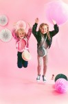 Torebka dziewczęca na długim pasku – szare futerko / Kidspace