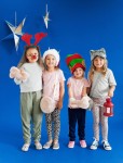 Torebka dziewczęca na długim pasku – szare futerko / Kidspace