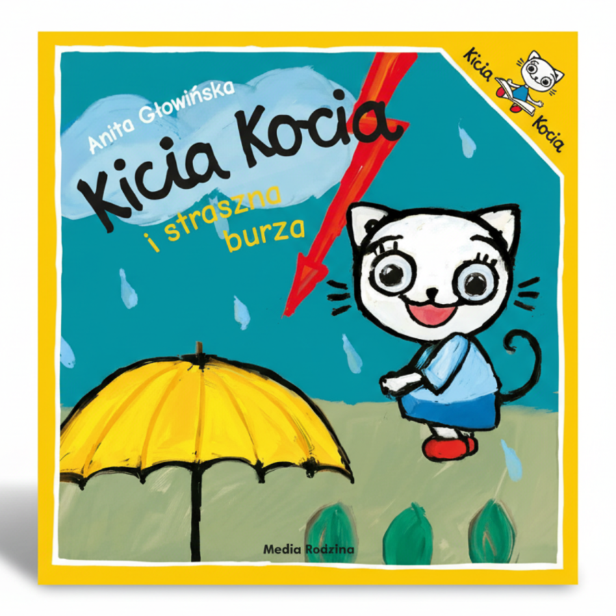 Kicia Kocia i straszna burza / Wydawnictwo Media Rodzina