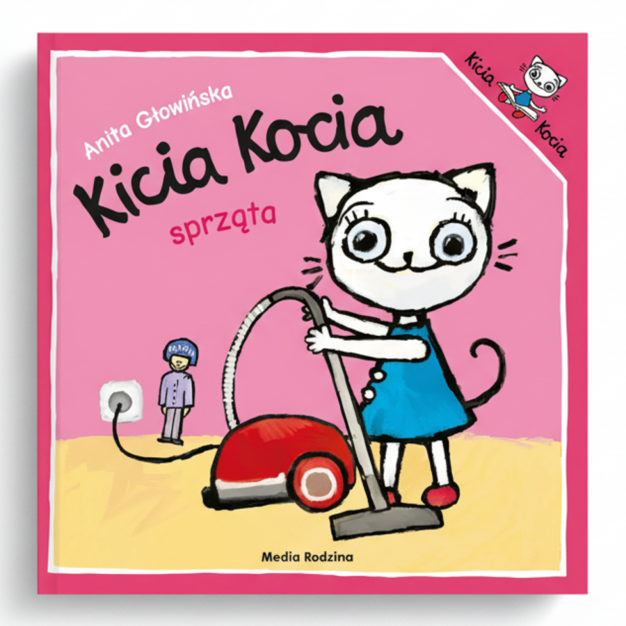 Kicia Kocia sprząta / Wydawnictwo Media Rodzina