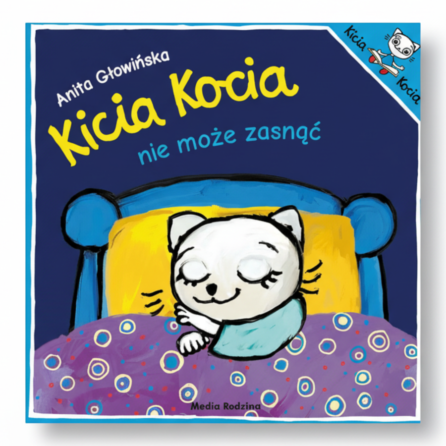 Kicia Kocia nie może zasnąć / Wydawnictwo Media Rodzina