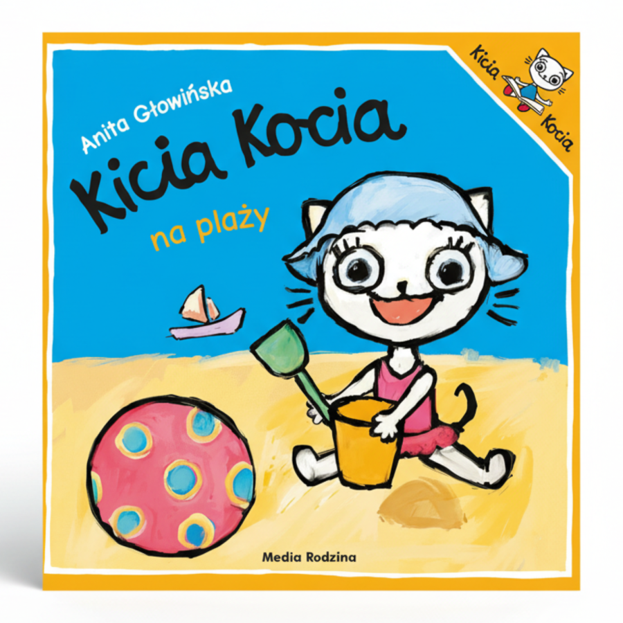 Kicia Kocia na plaży / Wydawnictwo Media Rodzina