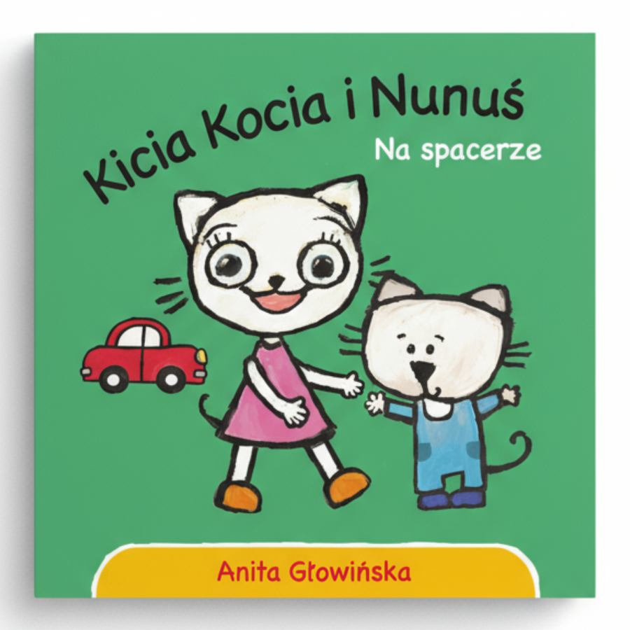 Kicia Kocia i Nunuś na spacerze / Wydawnictwo Media Rodzina