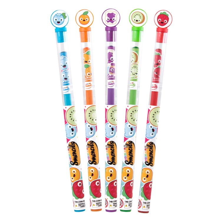 Pachnące eko-kredki Smencils, 5 kredek / Scentco