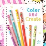 Pachnące eko-kredki Smencils, 5 kredek / Scentco