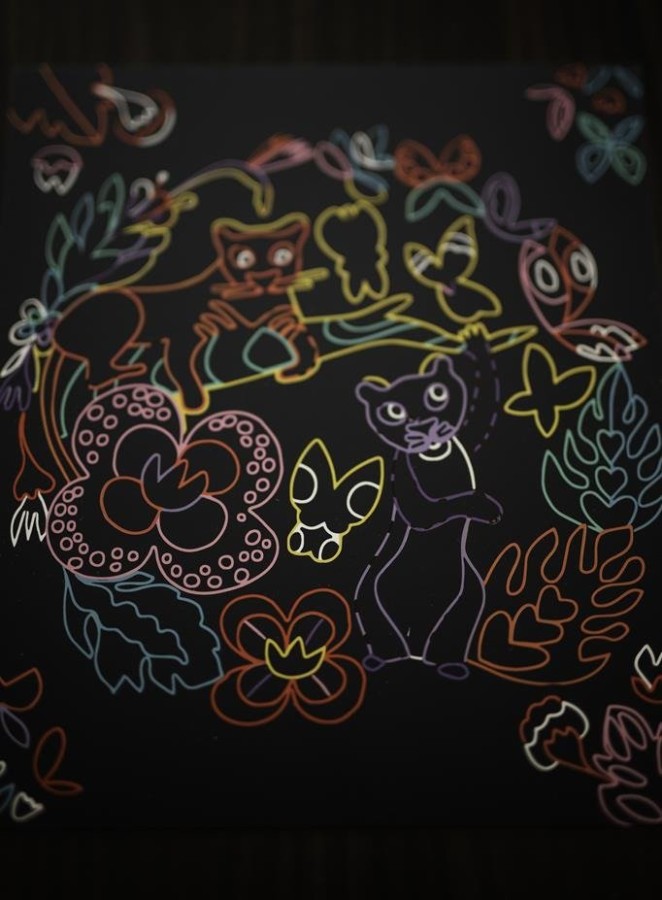 Zestaw kreatywny do zdrapywania - Zwierzęta świata 5+ / Janod