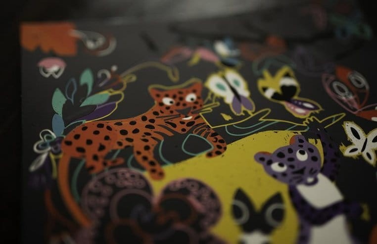 Zestaw kreatywny do zdrapywania - Zwierzęta świata 5+ / Janod