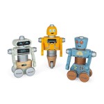 Drewniane roboty do składania ze śrubokrętem Brico'kids / Janod