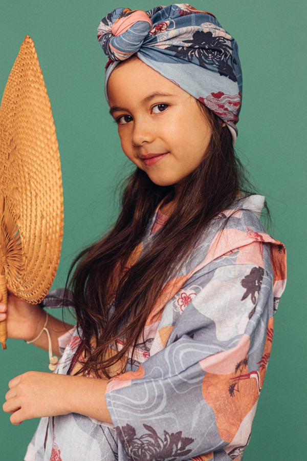 Turban Diversity No.2 Yuzen Paper RÓŻNE ROZMIARY / Looks by LUKS