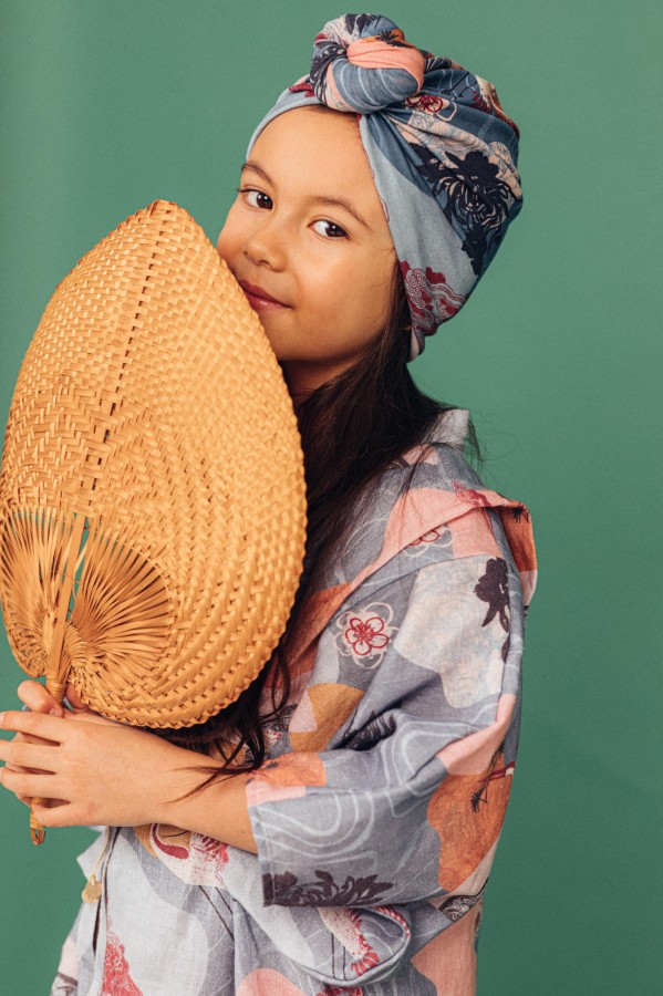 Turban Diversity No.2 Yuzen Paper RÓŻNE ROZMIARY / Looks by LUKS