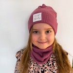 Czapka prążkowana BERRY LINE różne rozmiary / UL&KA