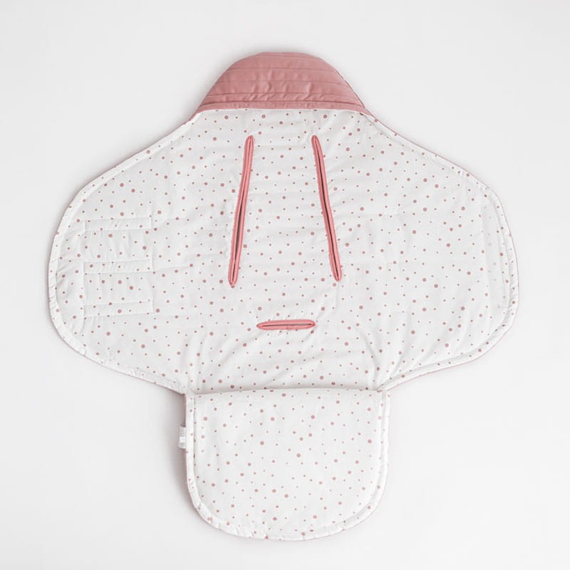 Otulacz do fotelika – różowy / Bolo