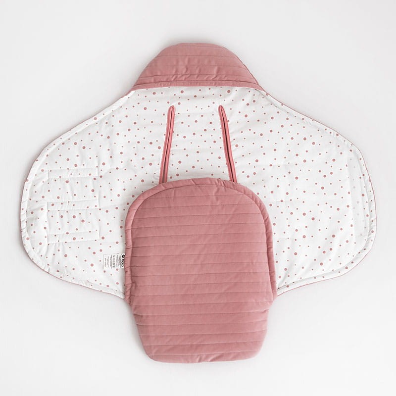 Otulacz do fotelika – różowy / Bolo