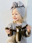 Turban Organic Cloud Grey RÓŻNE ROZMIARY / Looks by LUKS
