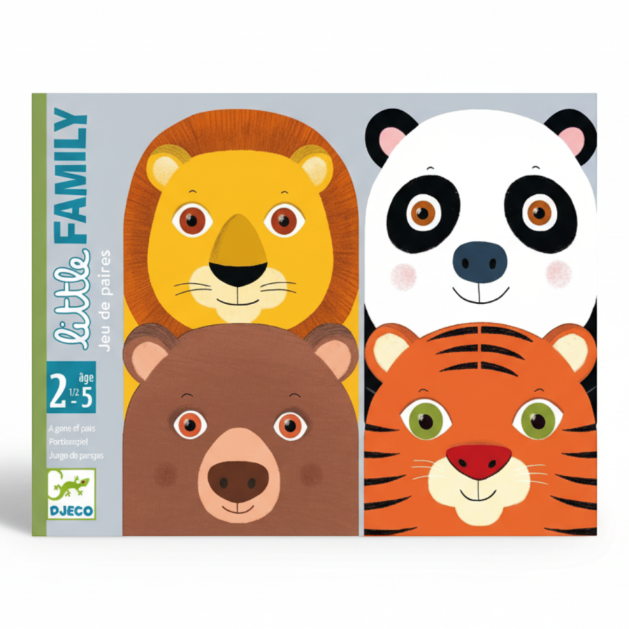 Gra karciana dla maluchów Little Family / Djeco