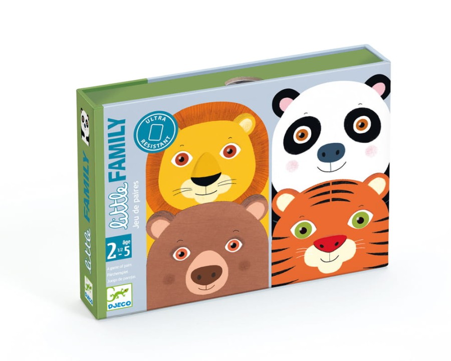 Gra karciana dla maluchów Little Family / Djeco