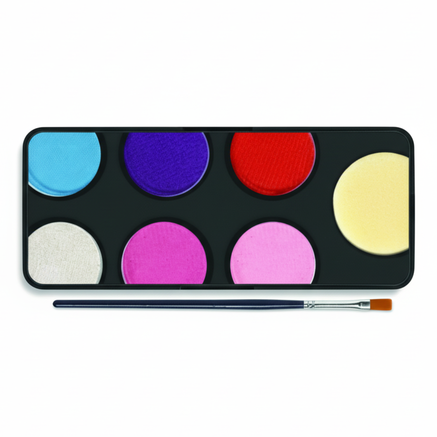 Farby do malowania twarzy SWEET- 6 kolorów / Djeco