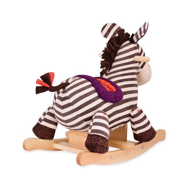 Rodeo Rocker Kazoo – pluszowa ZEBRA na biegunach / B.Toys