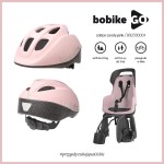 Kask PINK - rozmiary / Bobike