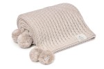 Kocyk bambusowy z kapturkiem 90x90 light beige / My Memi