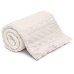 Kocyk WARKOCZ ze 100% wełny merino cream - premium collection/ My Memi