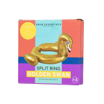 Dmuchany Łabędź gold / The Swim Essentials