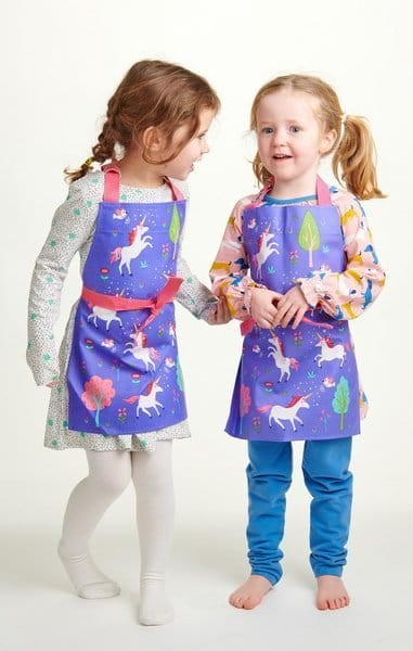 Fartuszek ochronny - jednorożce / ThreadBear Design