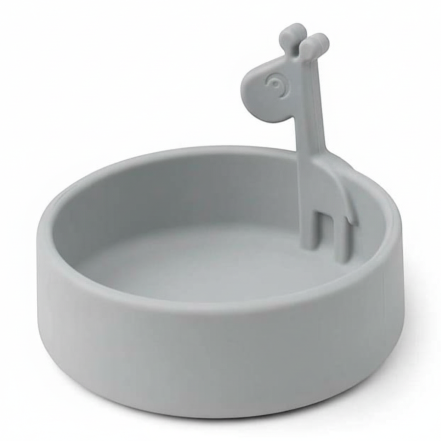 Peekaboo miseczka silikonowa - grey / Done by Deer