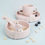 Peekaboo miseczka silikonowa - grey / Done by Deer