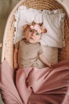 Lekki eukaliptusowy kocyk 80x100 rose - eco collection / My Memi