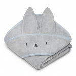 Bambusowy ręcznik light grey - rabbit / My Memi