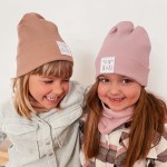 Zestaw czapka + komin/apaszka prążkowana POWDER LINE różne rozmiary / UL&KA