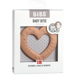 Baby Bitie Heart gryzak dla niemowlaka - peach / BIBS