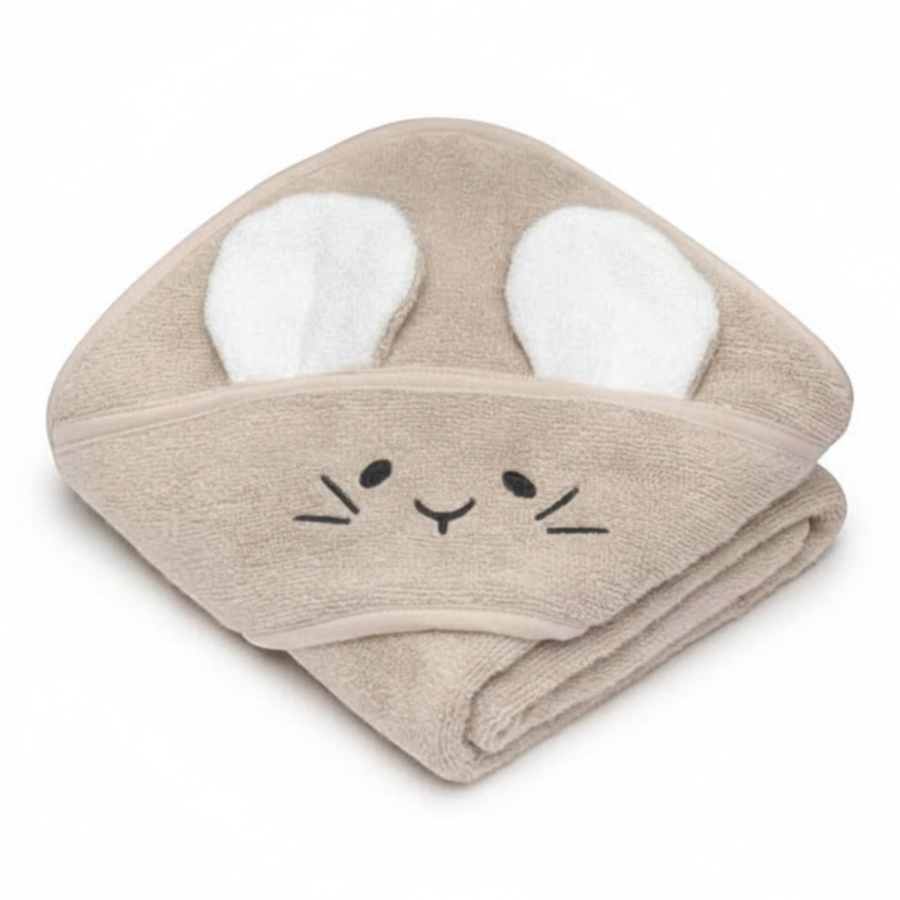 Bambusowy ręcznik beige - mouse / My Memi