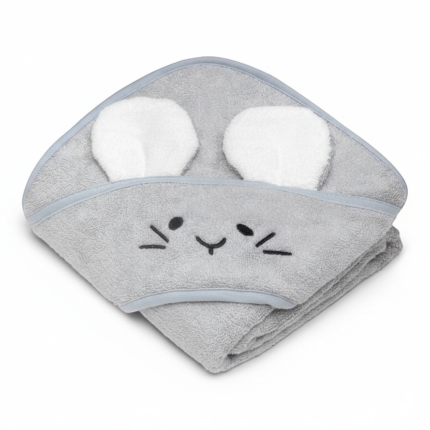 Bambusowy ręcznik light grey - mouse / My Memi