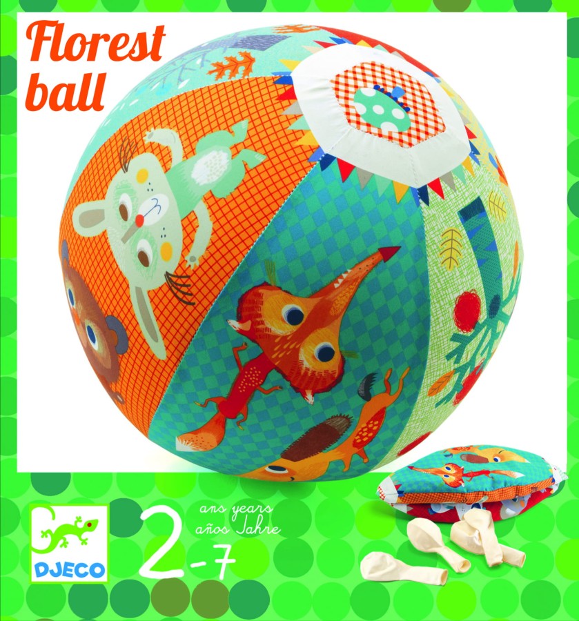 Piłka materiałowa LAS z balonami / Djeco