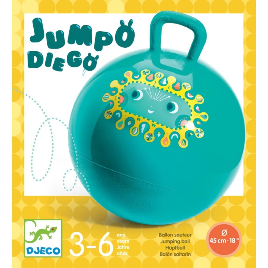 Piłka do skakania "JUMPO DIEGO" / Djeco